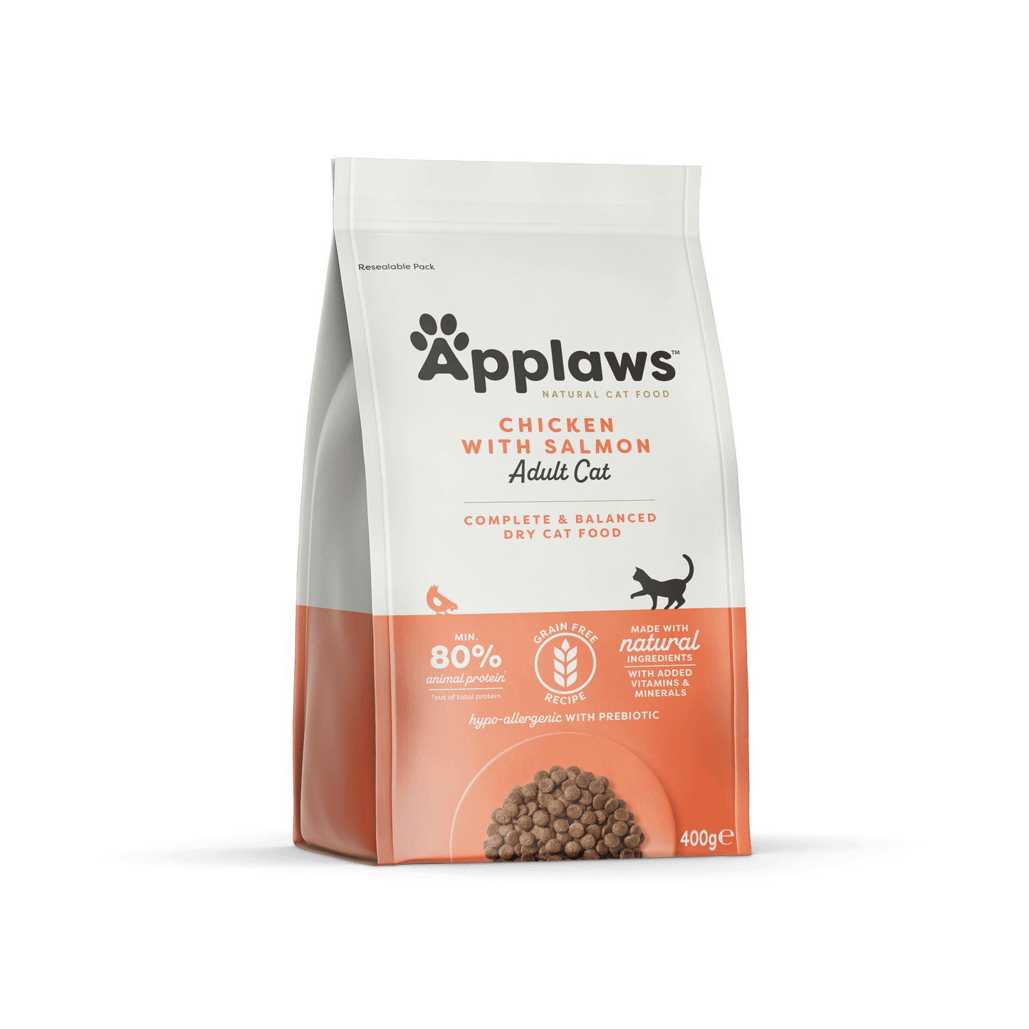 Applaws Chicken with Salmon Adult Dry Cat Food 400g