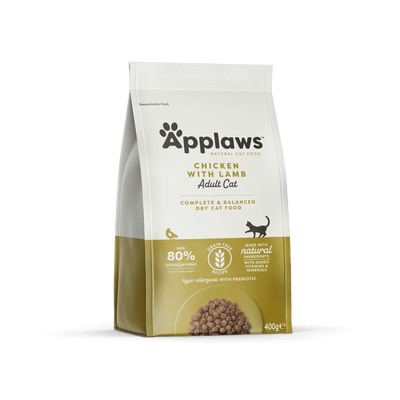 Applaws Chicken with Lamb Adult Dry Cat Food 400g