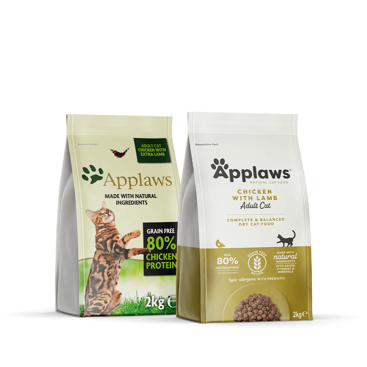 Applaws Chicken with Lamb Adult Dry Cat Food 2kg