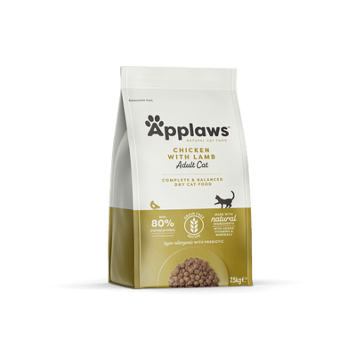 Applaws Chicken with Lamb Adult Dry Cat Food 7.5kg