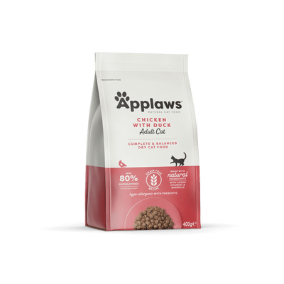 Applaws Chicken with Duck Adult Dry Cat Food 400g