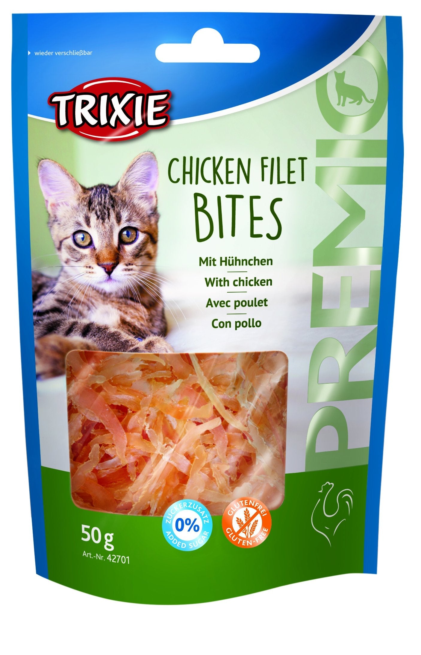 Trixie PREMIO Chicken Filet Bites, 50 g