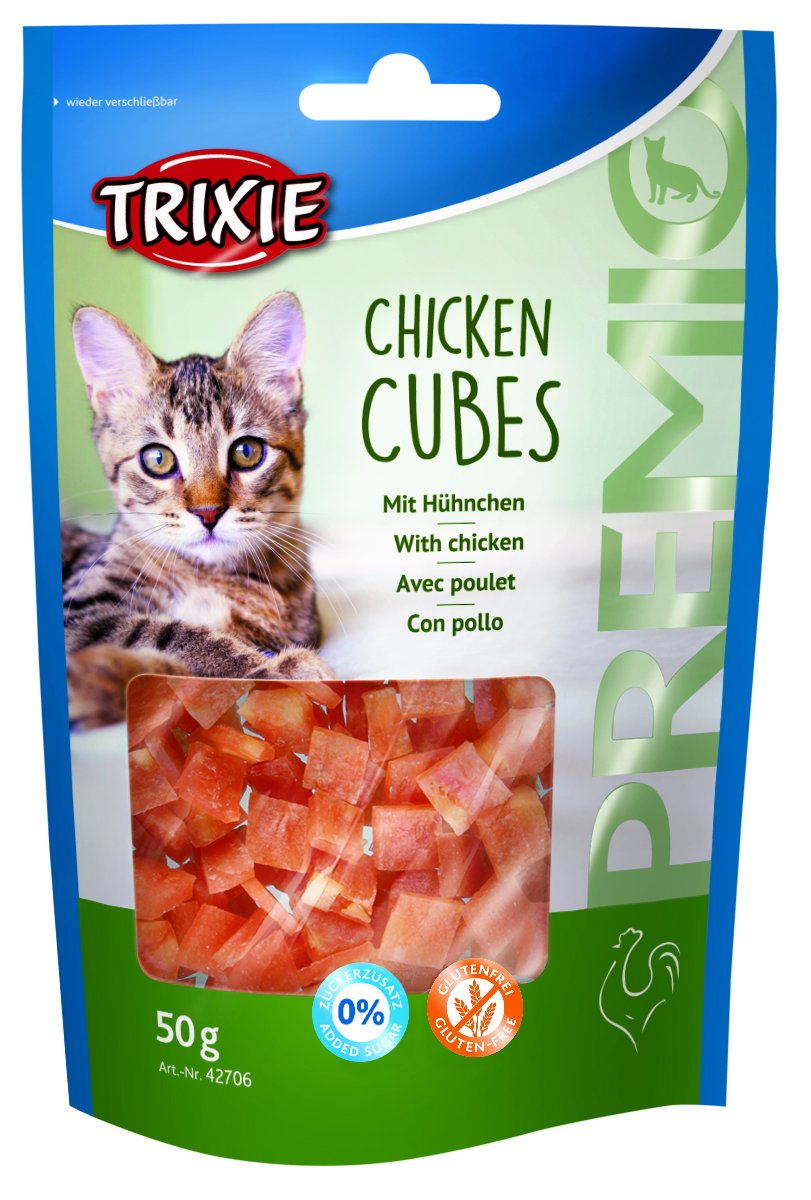 Trixie PREMIO Chicken Cubes, 50 g