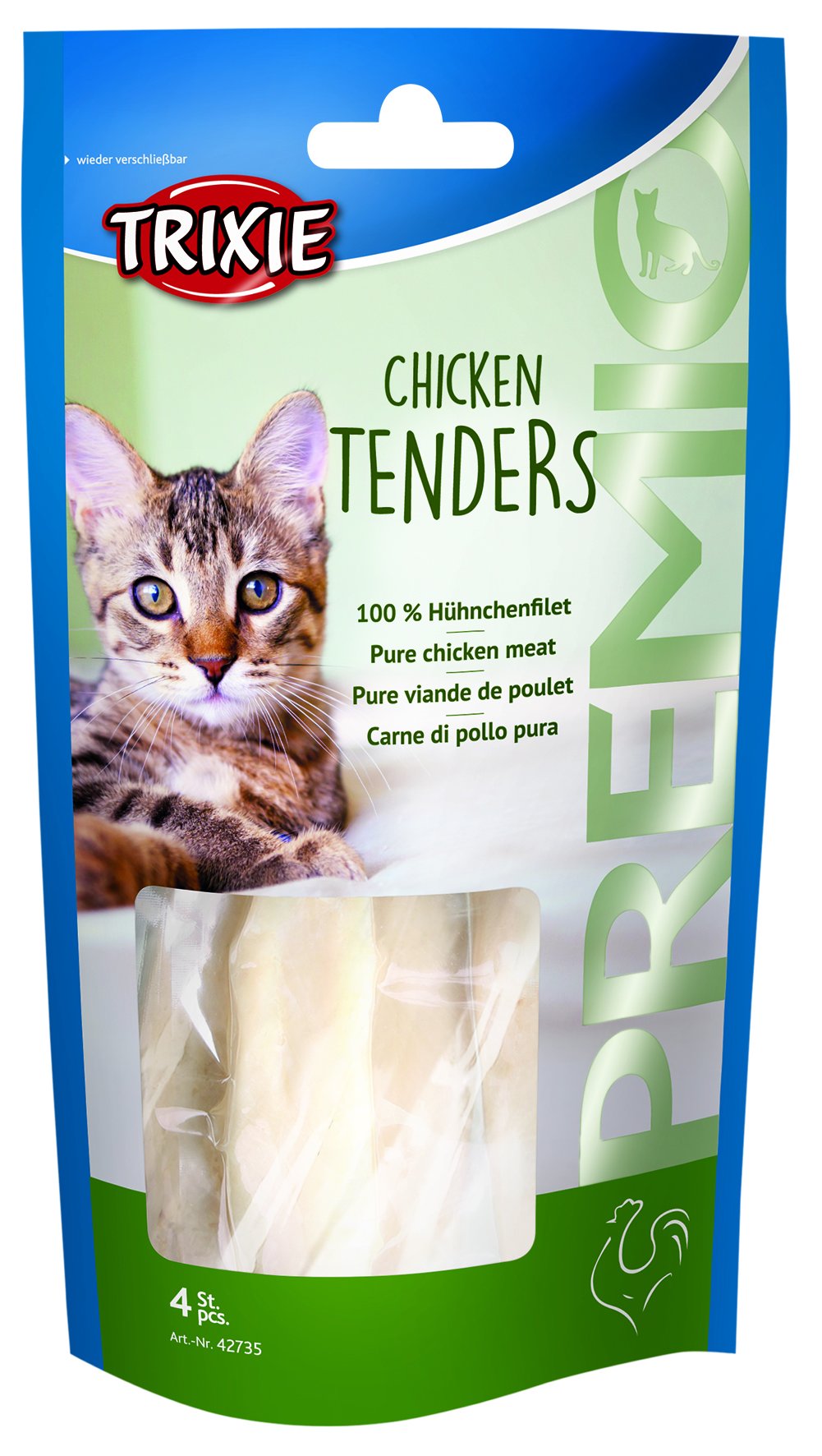 Trixie PREMIO Chicken Tenders, 4 pcs./70 g