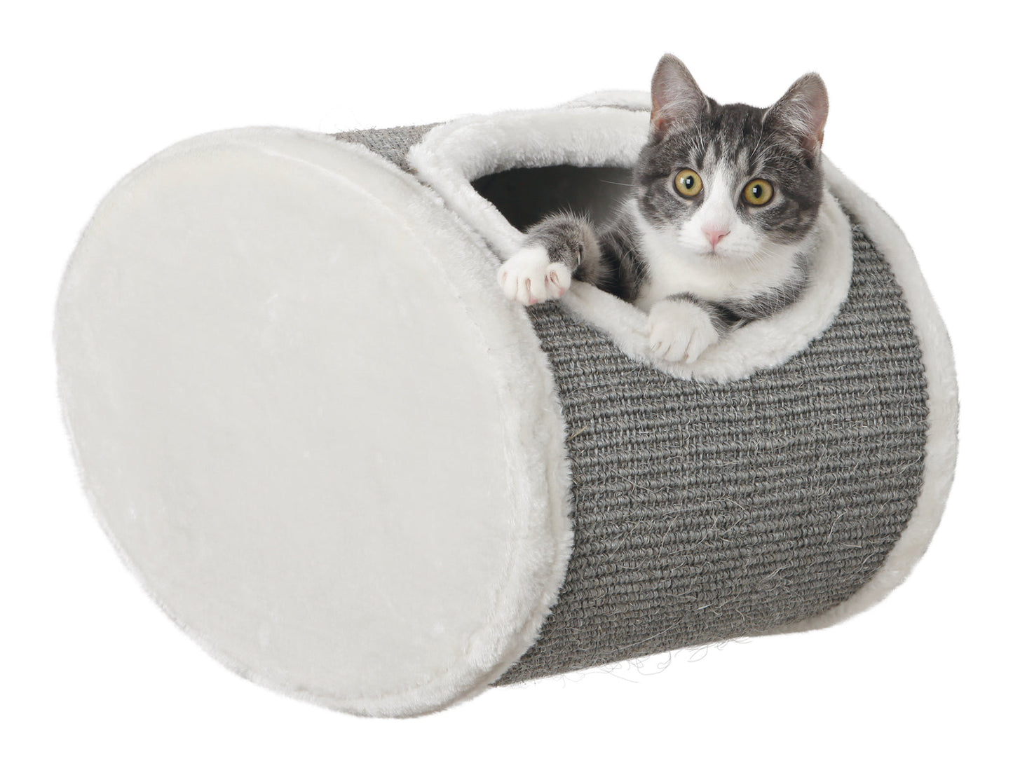 Trixie Cuddly cave for wall mounting, 42 x 29 x 28 cm, white/grey