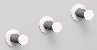 Trixie Wall set 3 3 steps, 3 x diam. 18 x 22 cm, white/grey