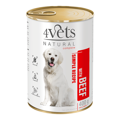 4vets Natural With Beef
