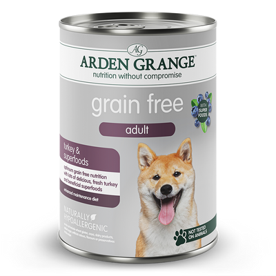 Arden Grange Grain Free Adult Turkey & Superfoods