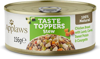 Applaws Taste Toppers Chicken Breast with Lamb & Vegetables in Stew 156g