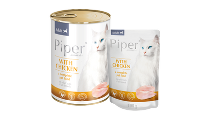 Piper Cat With Chicken Wet Food – 3kg
