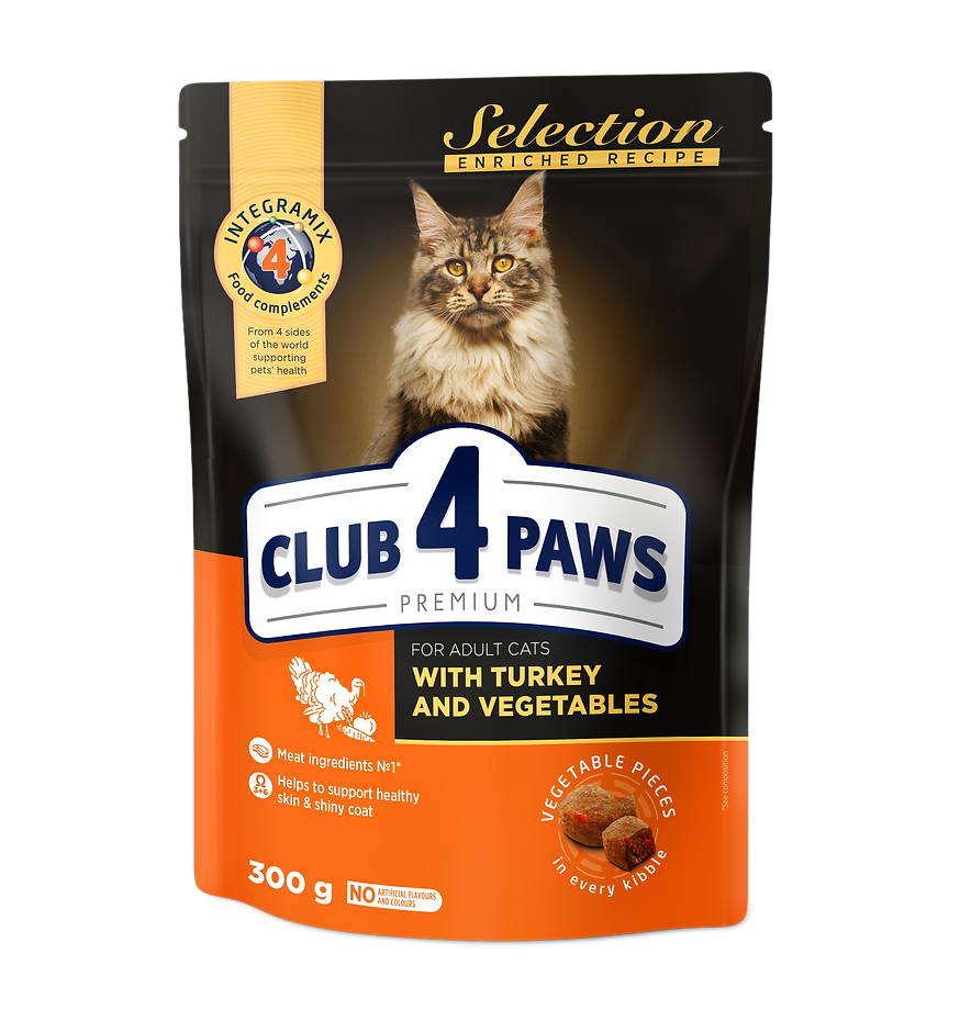 Club 4 Paws Premium "With turkey and veg"