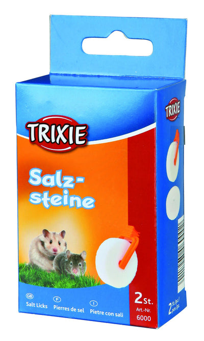 Trixie Salt licks with holder, 2 pcs. of 54 g