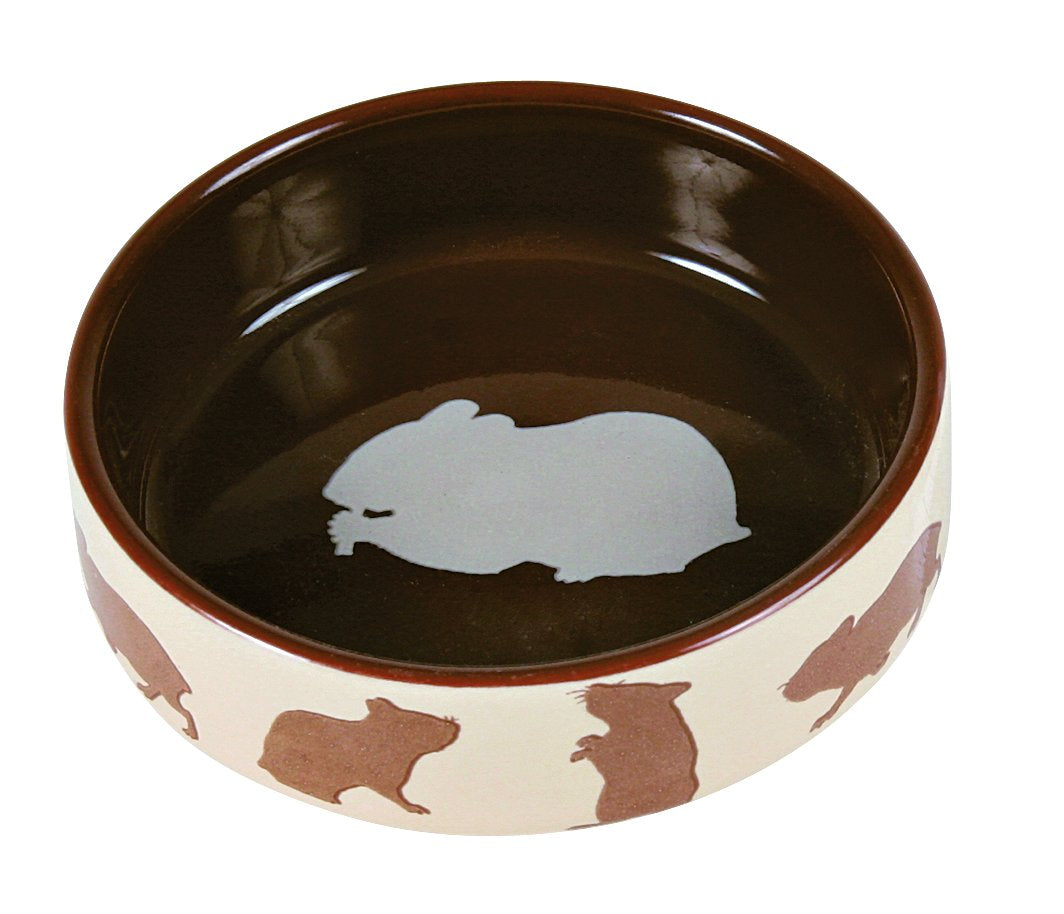 Trixie Ceramic bowl with motif, hamster, 80 ml/diam. 8 cm