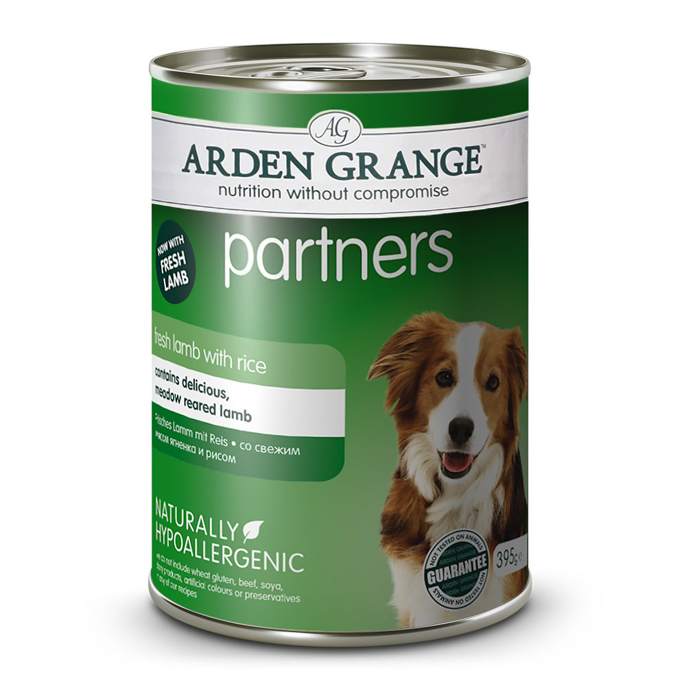 Arden Grange Partners Adult with Fresh Lamb & Rice 395g