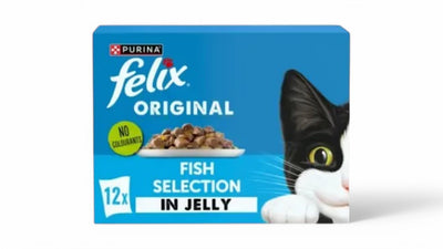 FELIX Original Fish Selection in Jelly – 12 Pack