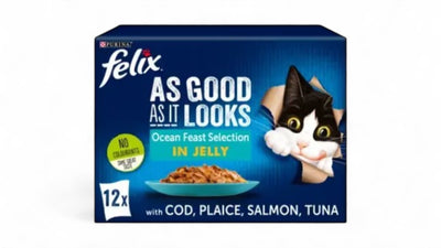 FELIX As Good As It Looks Ocean Feasts in Jelly – 12 Pack