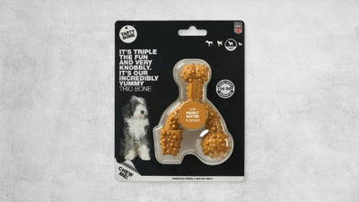 TastyBone Trio Bone Peanut Butter For Small Dogs