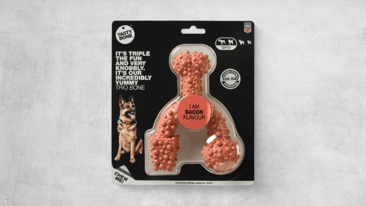 TastyBone Trio Bone Bacon For Large/Giant Dogs