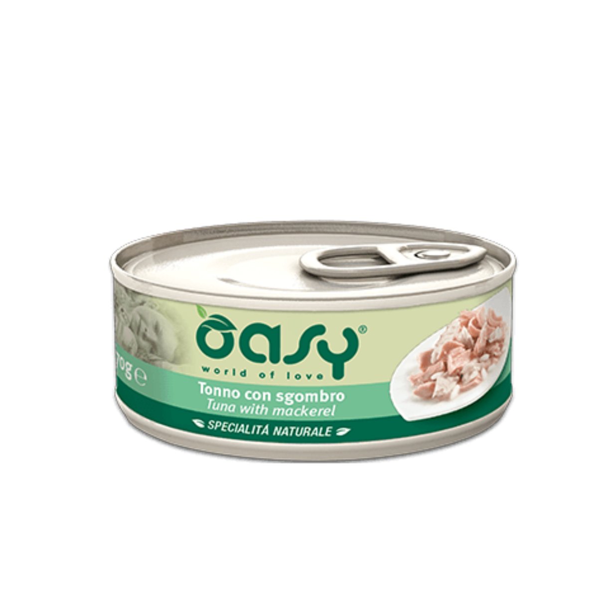 Oasy Cat Natural Tuna With Mackerel, 150g
