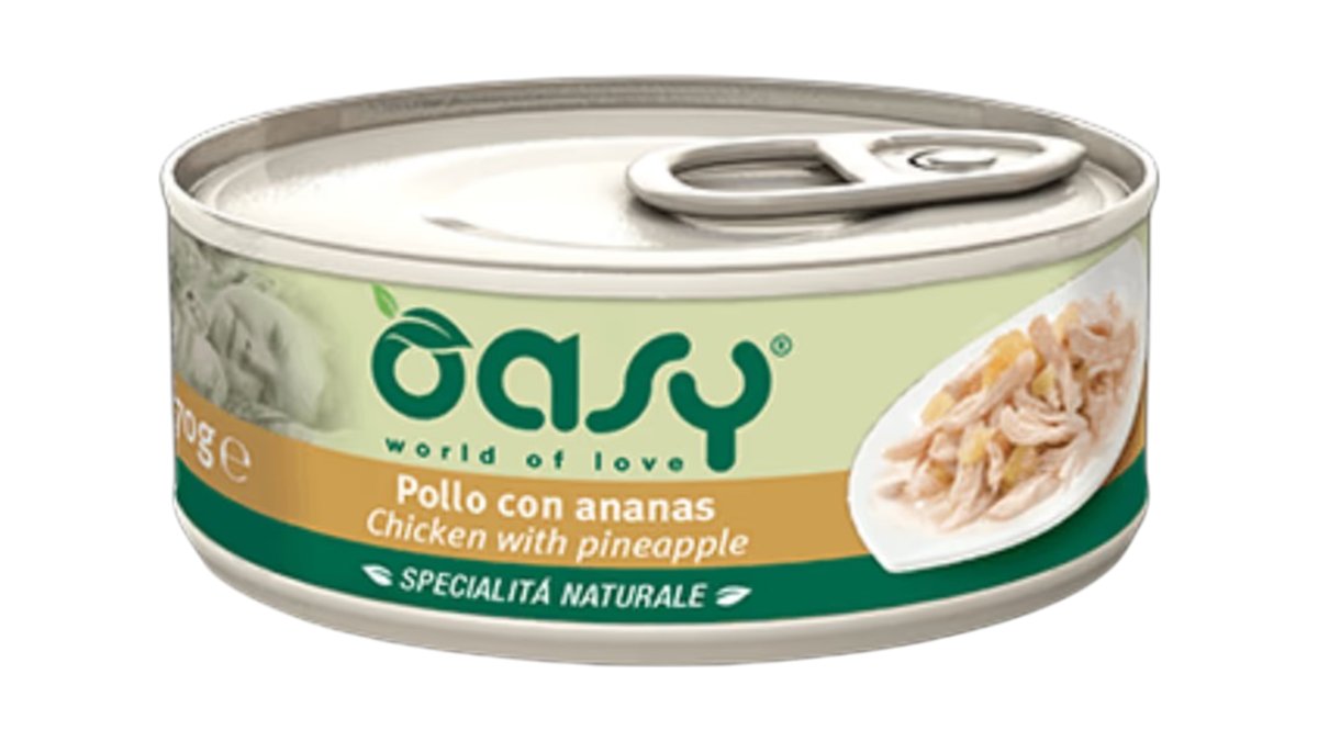 Oasy Cat Natural Chicken With Pineapple, 150g