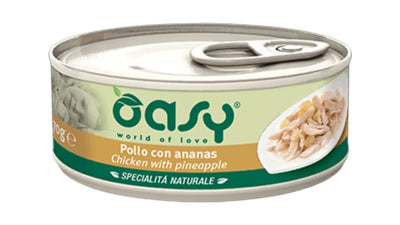 Oasy Cat Natural Chicken With Pineapple, 150g