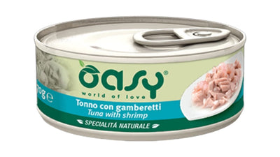 Oasy Cat Natural Tuna With Shrimp, 150g