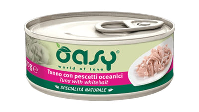 Oasy Cat Natural Tuna With Whitebait, 150g