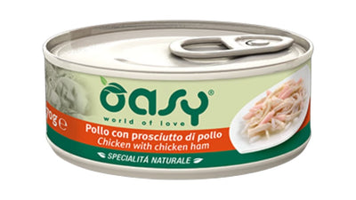 Oasy Cat Natural Chicken With Chicken Ham, 150g