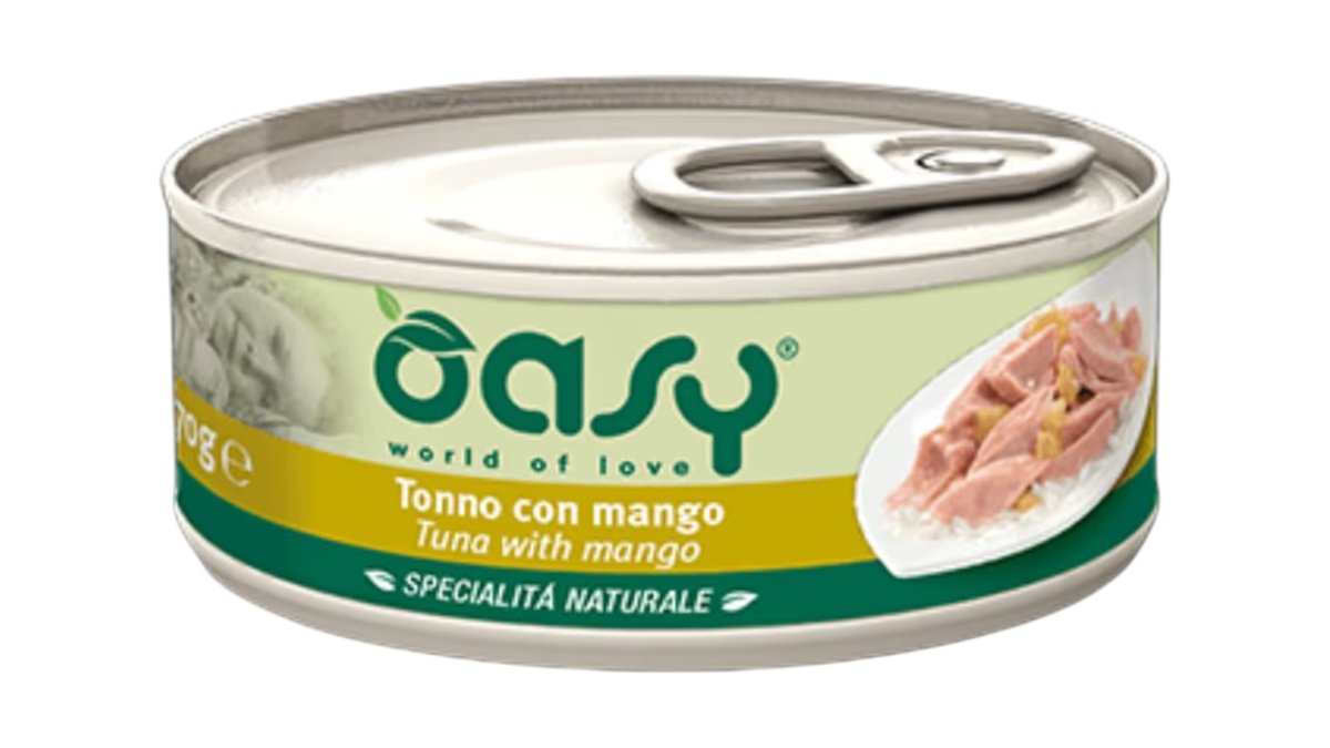 Oasy Cat Natural Tuna With Mango, 150g