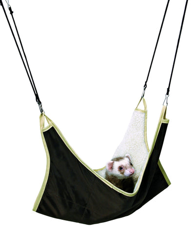 Trixie Hammock for ferrets, 45 x 45 cm, brown/beige