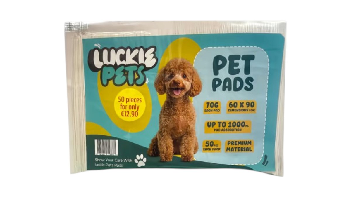 Luckie Pets Training Pads 60 x 90cm - 50 Pads