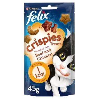 Felix Crispies Beef & Chicken 45g
