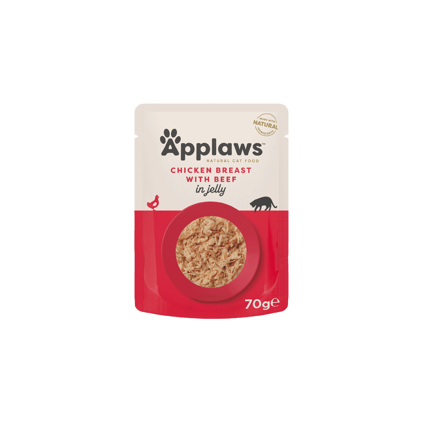 Applaws Beef in Jelly Pouch 70g