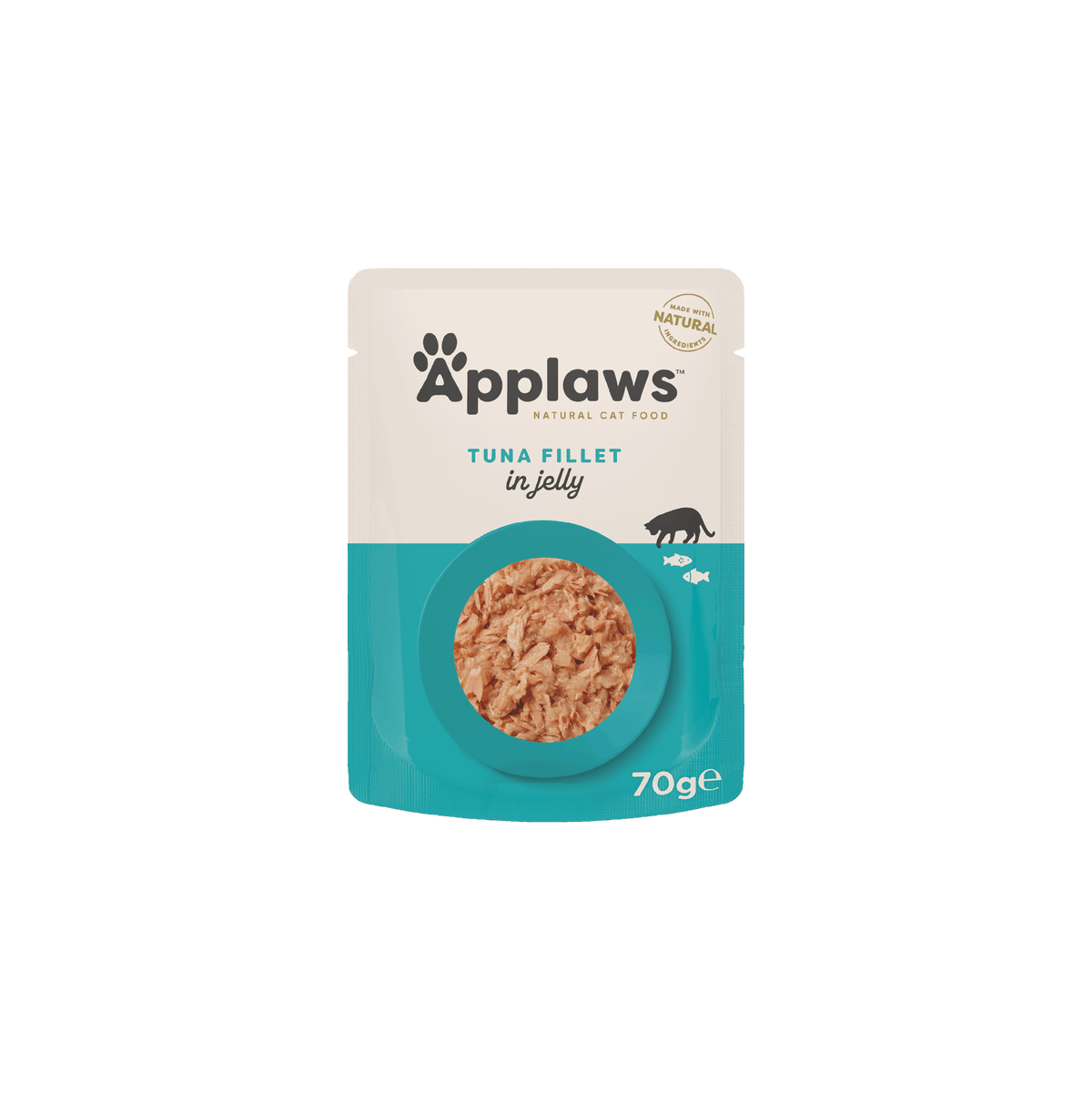 Applaws Tuna Fillet in Jelly Pouch 70g