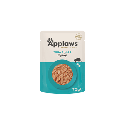 Applaws Tuna Fillet in Jelly Pouch 70g