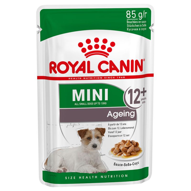 Royal Canin Mini Ageing 12+ Wet Dog Food in Gravy – 10kg