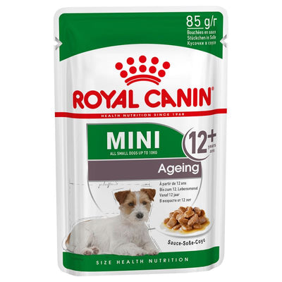 Royal Canin Mini Ageing 12+ Wet Dog Food in Gravy – 10kg
