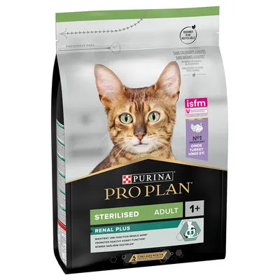 Purina Pro Plan Sterilised Renal Plus Adult Turkey 1.5kg