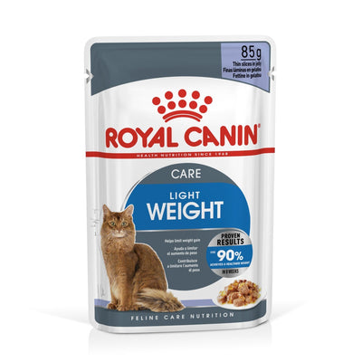 Royal Canin Light Weight Care Pouches in Jelly Adult Cat Food