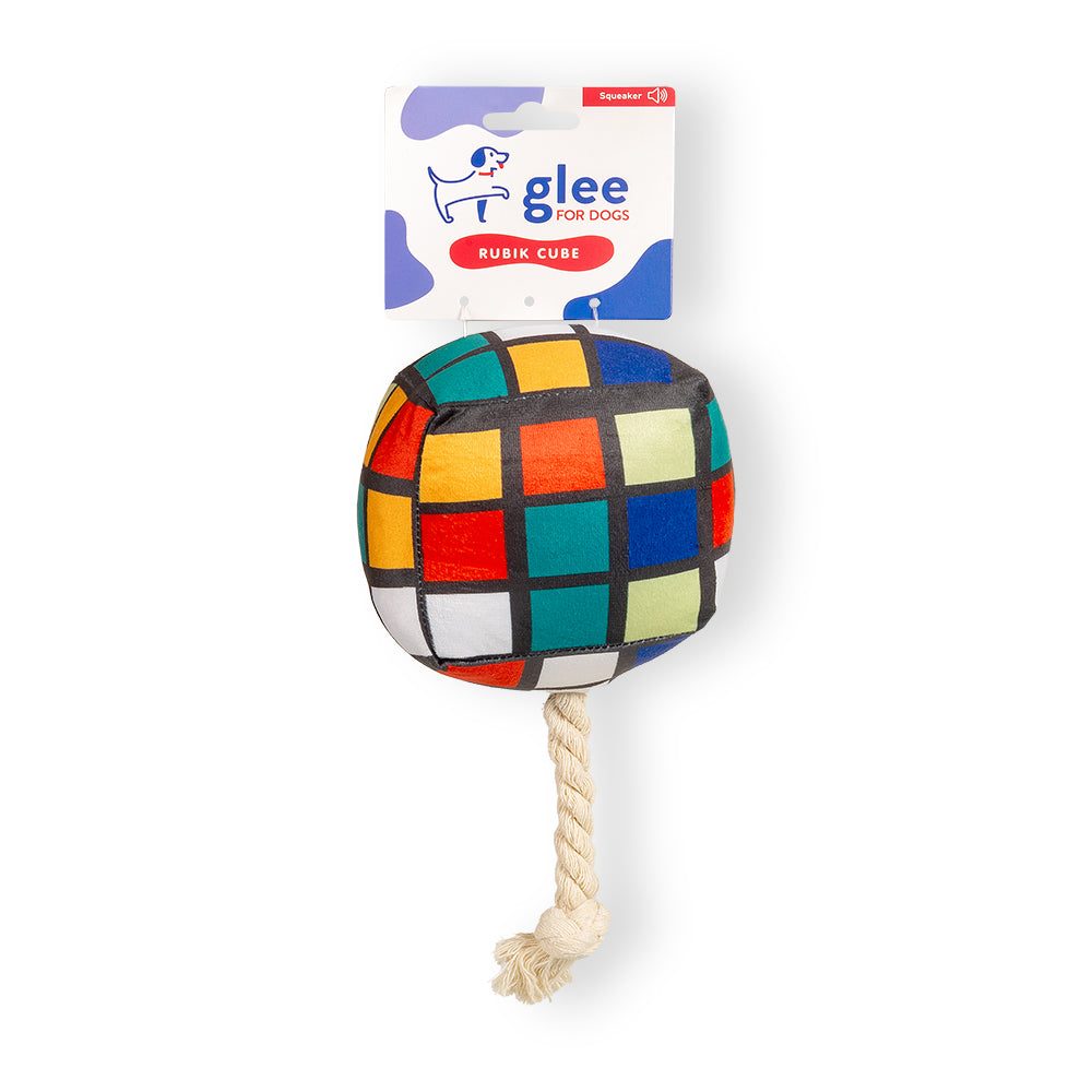 Glee Dog Toy Rubik’s Cube Squeaky 26 x 10 x 10cm