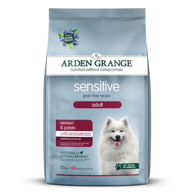 Arden Grange Sensitive Grain Free Adult Venison & Potato 12kg