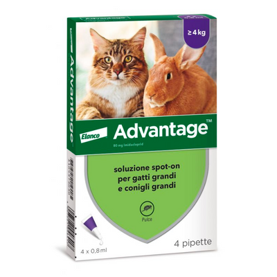 Advantage Cats over 4kgs