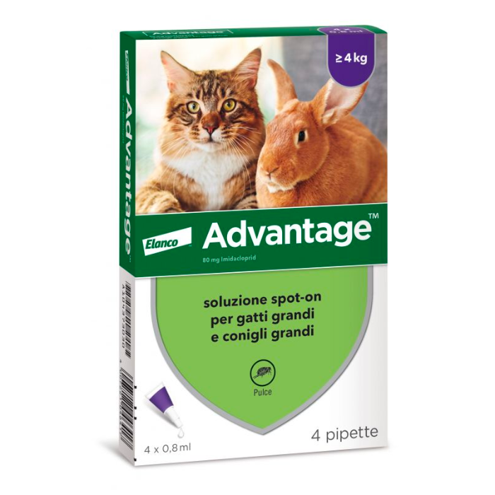 Advantage Cats over 4kgs – 4 kg
