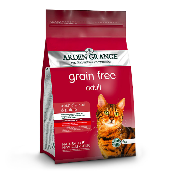 Arden Grange Adult Cat - Grain Free - (With Fresh Chicken & Potato)