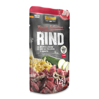 Belcando Beef with. Spaetzle & Courgettes – 300 g