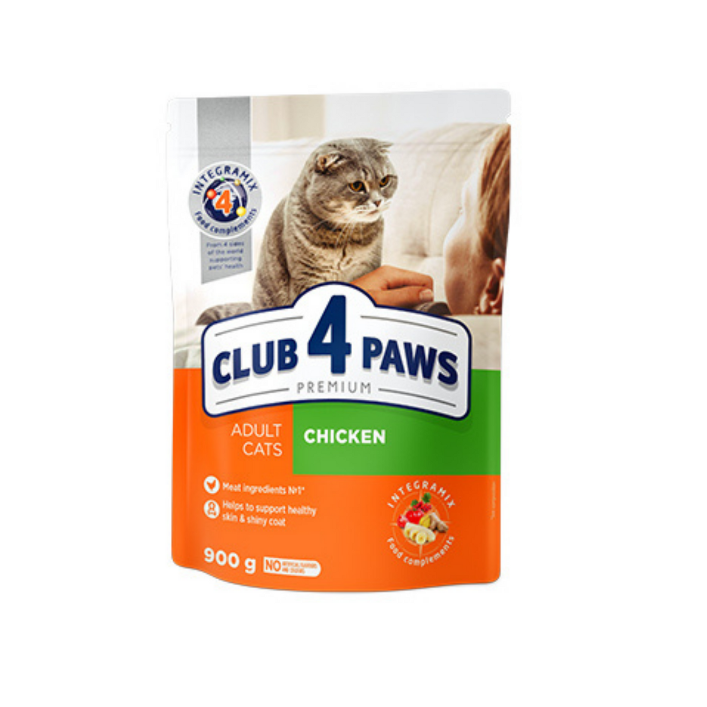 CLUB 4 PAWS Premium Adult Cat Chicken – 1 KG