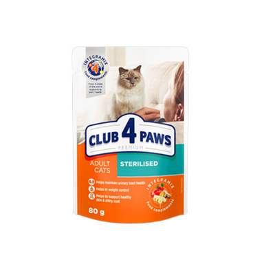 CLUB 4 PAWS Premium Pouches Sterilised – 1 KG