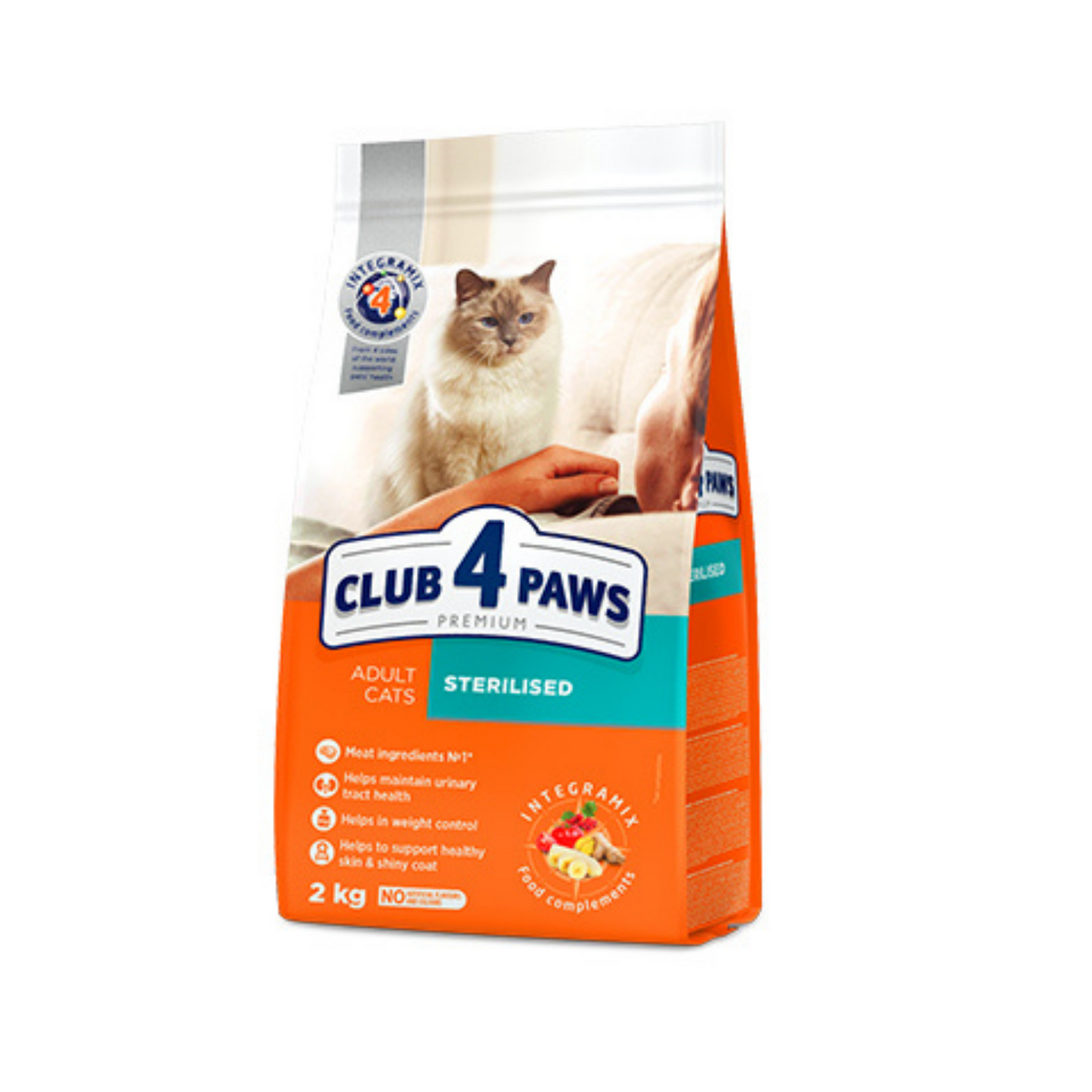 CLUB 4 PAWS Premium Sterilised Cat Adult – 1 KG