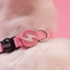 Dashi Solid Baby Pink Cat Collar — product view 2