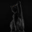 Dashi Solid Black Cat Collar — product view 2